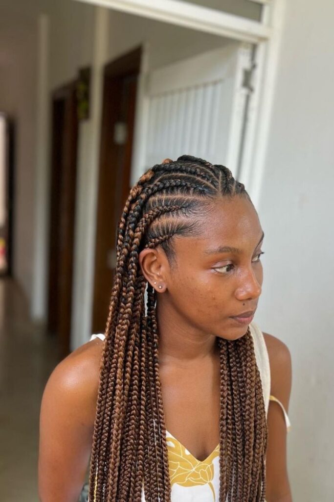 Simple Fulani Braids