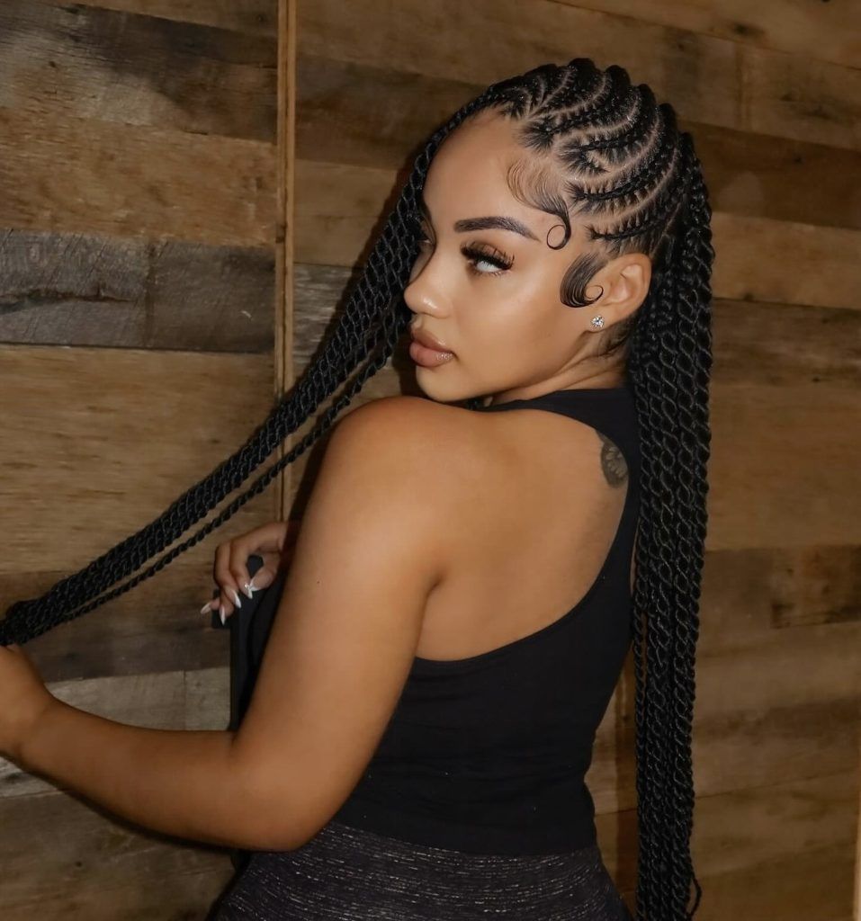 Simple Fulani Braids