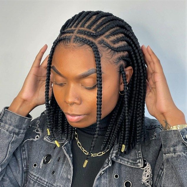 Simple Fulani Braids