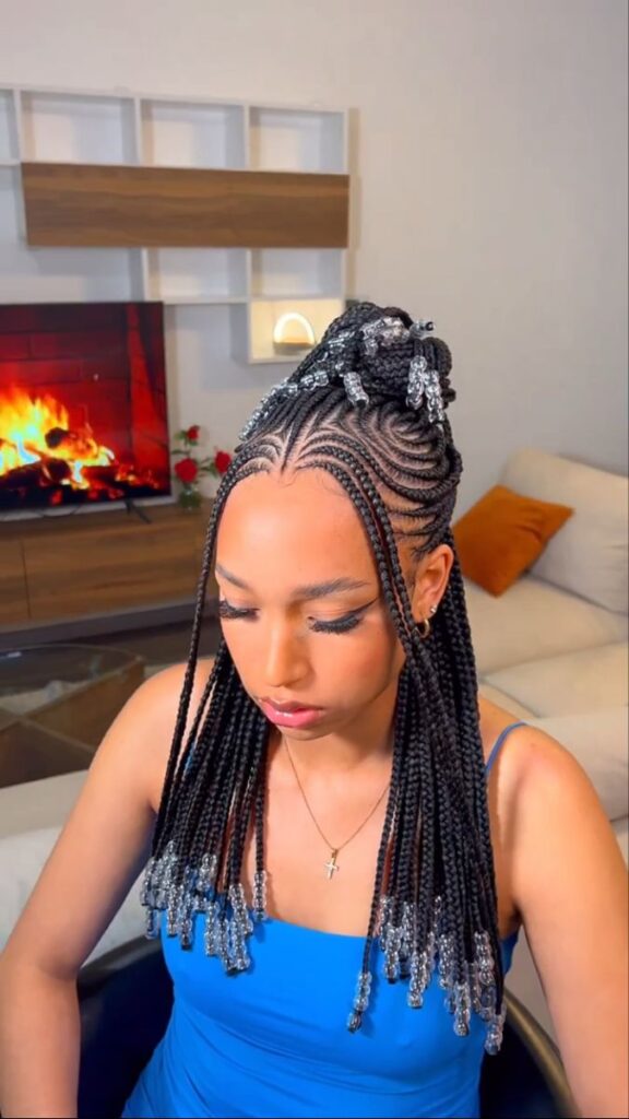 Simple Fulani Braids