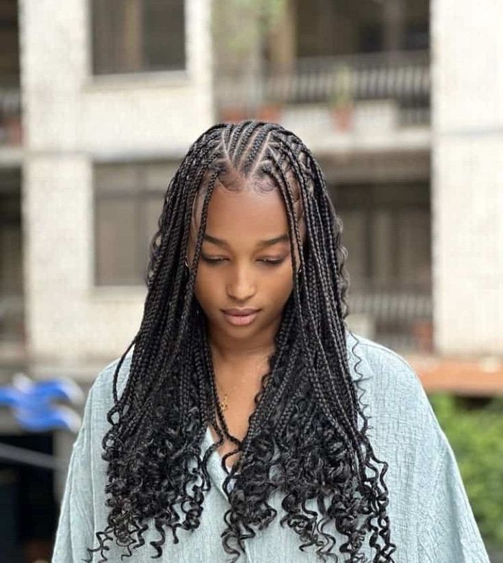 Simple Fulani Braids