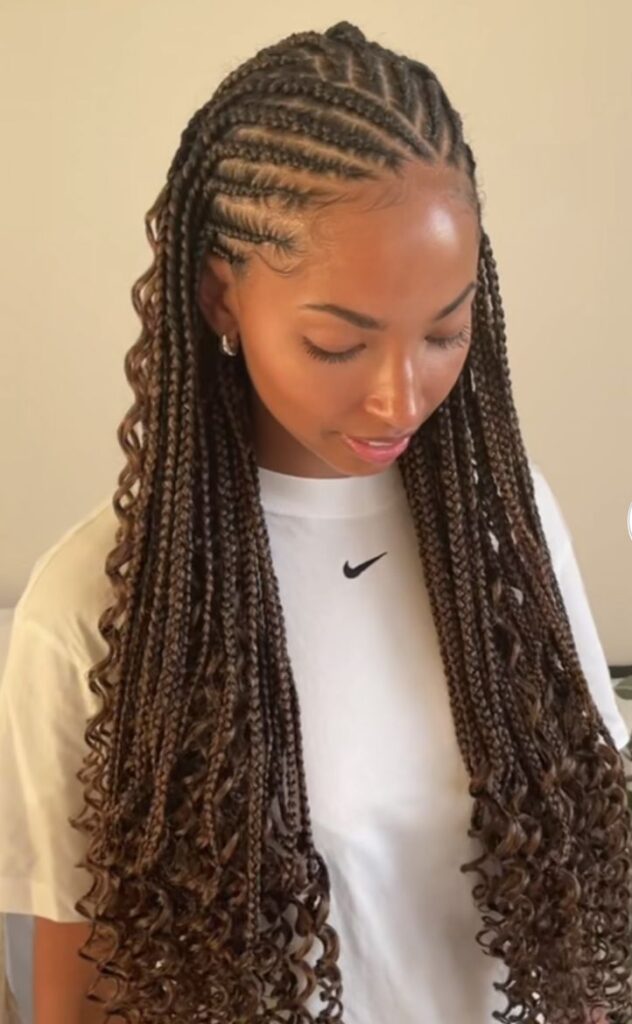 Simple Fulani Braids