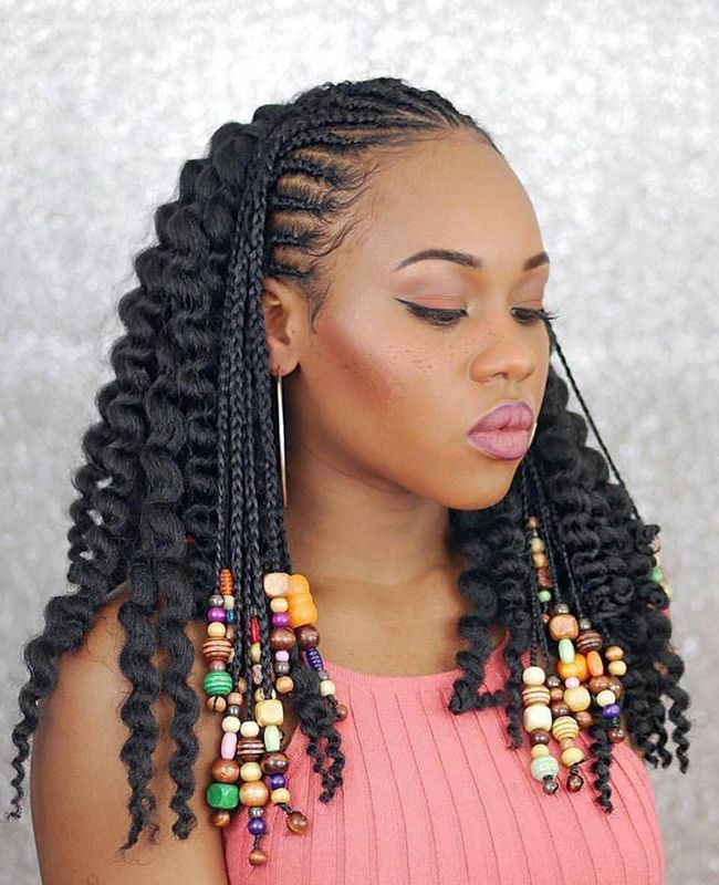 Simple Fulani Braids