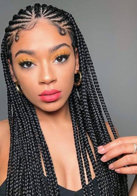 Simple Fulani Braids