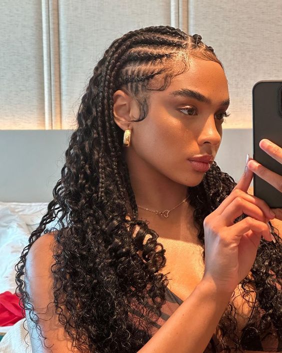 Simple Fulani Braids