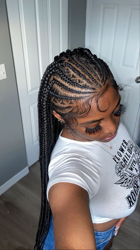 Simple Fulani Braids