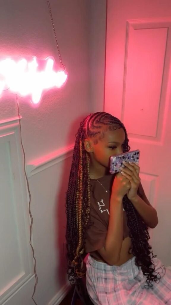Simple Fulani Braids