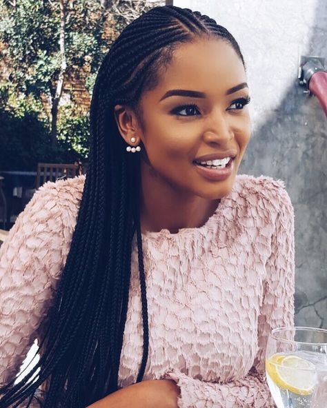 Simple Fulani Braids