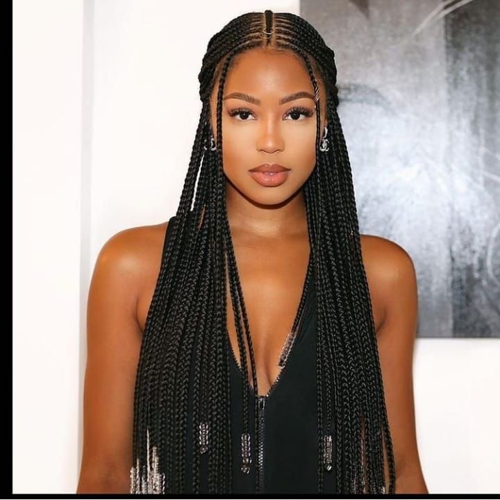 Simple Fulani Braids