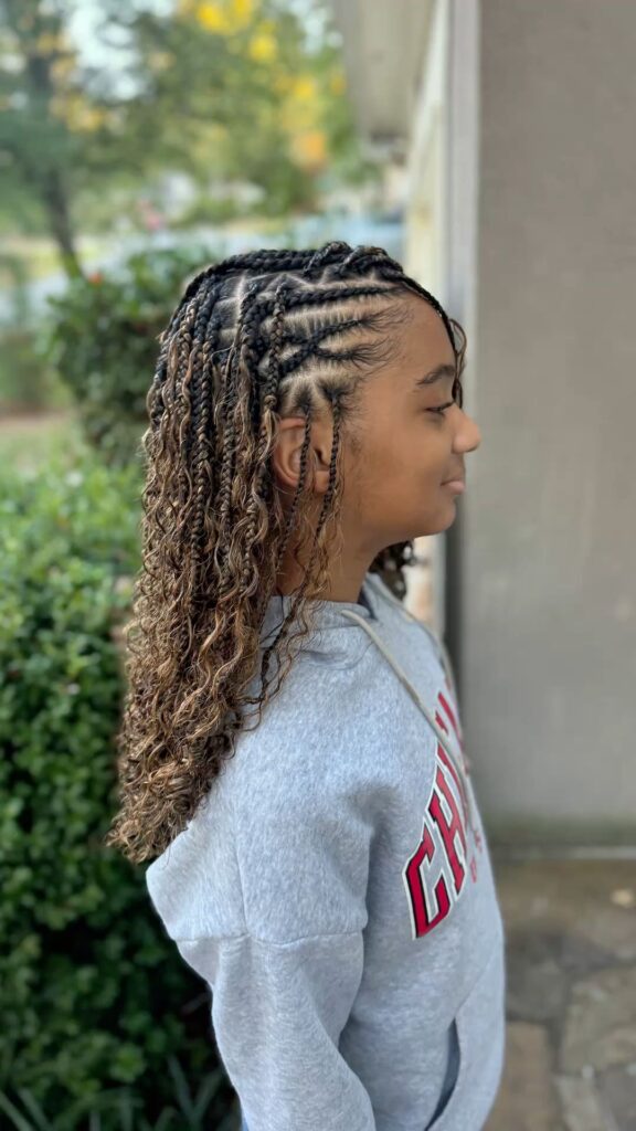 Simple Fulani Braids