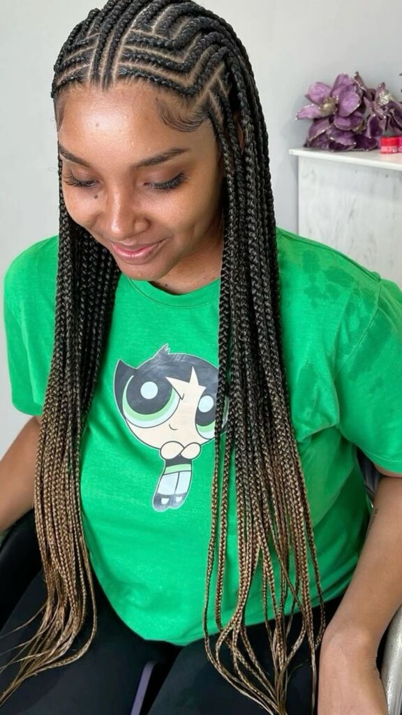 Simple Fulani Braids