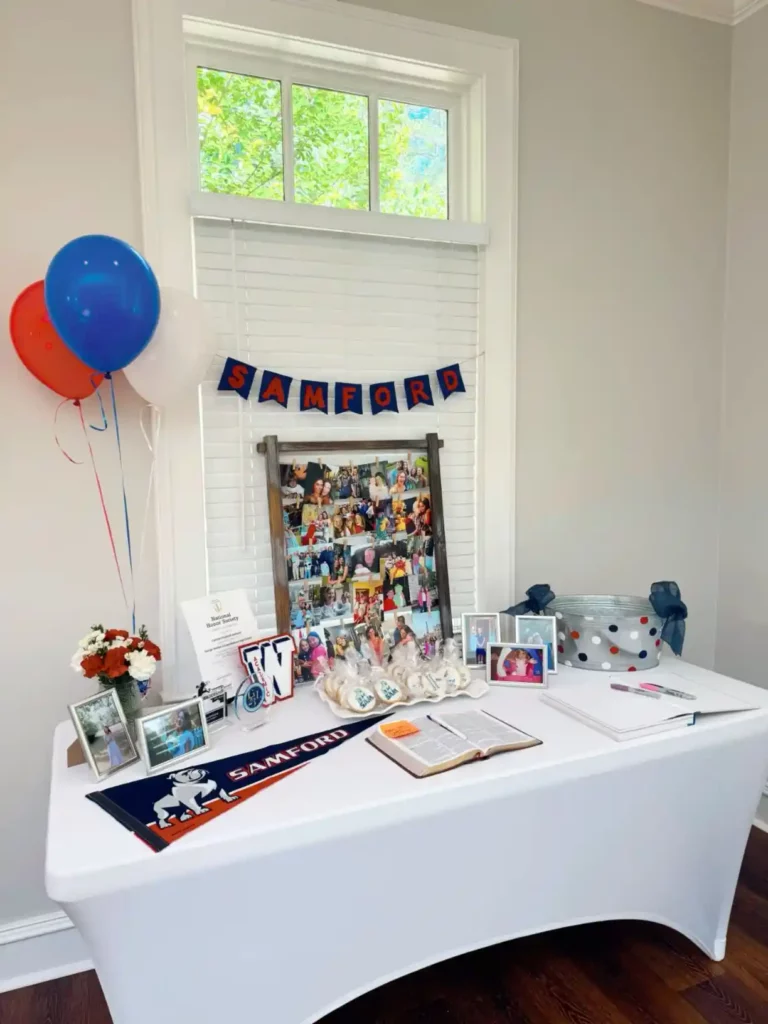 Senior Display Table Ideas